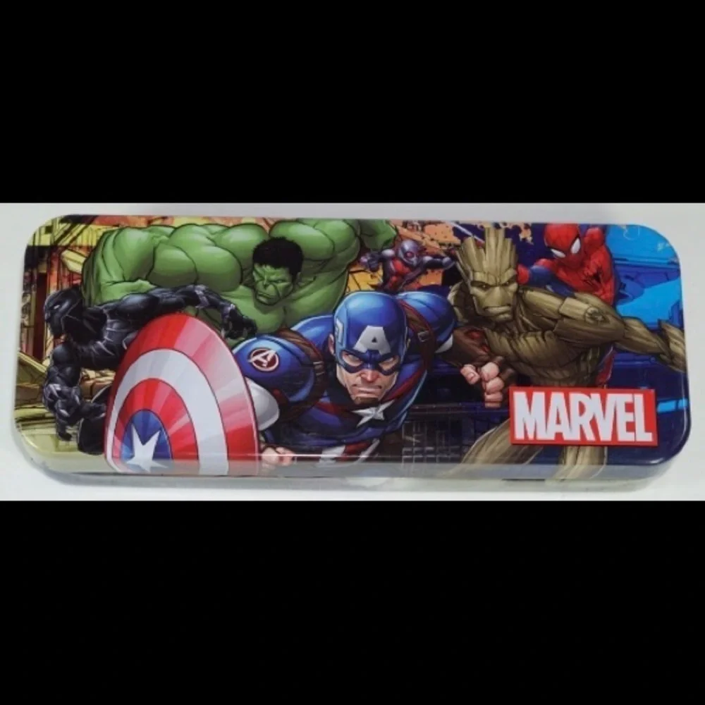 Marvel Graphic Pencil Tin Case Captain America